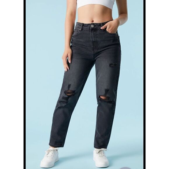 Princess Polly High-waisted Jeans 8 - Picture 1 of 8